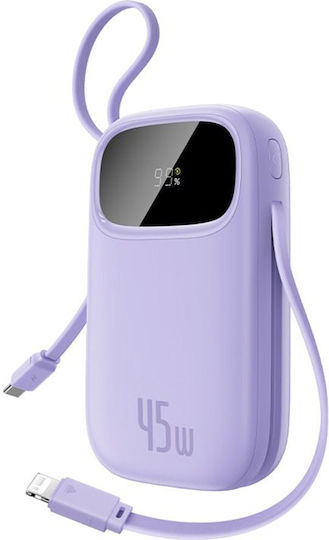 Baseus EnerFill FC31 Qpow 3 Power Bank 10000mAh 45W Nebula Purple