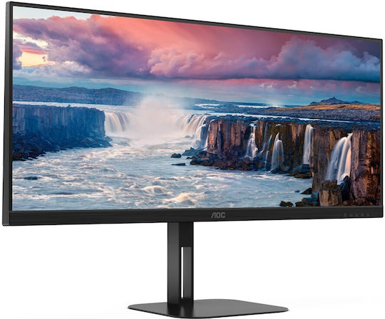 AOC U34V5C Ultrawide VA Monitor 34" QHD 3440x1440 with Response Time 4ms GTG view 3