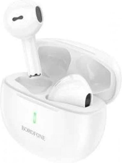 Borofone W33 Mini Earbud Bluetooth Handsfree Earphones with Charging Case White view 1