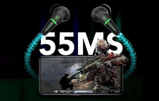 Black Shark Lucifer T1 In-ear Bluetooth Handsfree Earphones with Charging Case Black vista 6