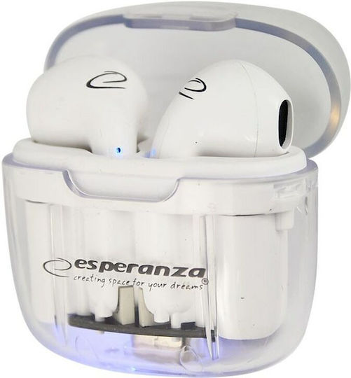 Esperanza EH237W In-ear Bluetooth Handsfree Earphones with Charging Case Black view 2