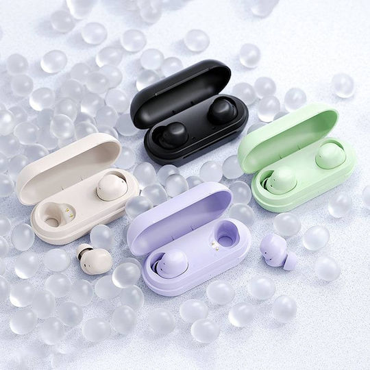 Havit TW969 Lite In-ear Bluetooth Handsfree Earphones with Charging Case Beige view 9