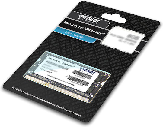 Patriot DDR3L With 1x8GB Module and Speed 1600 for Laptop PSD38G1600L2S view 3