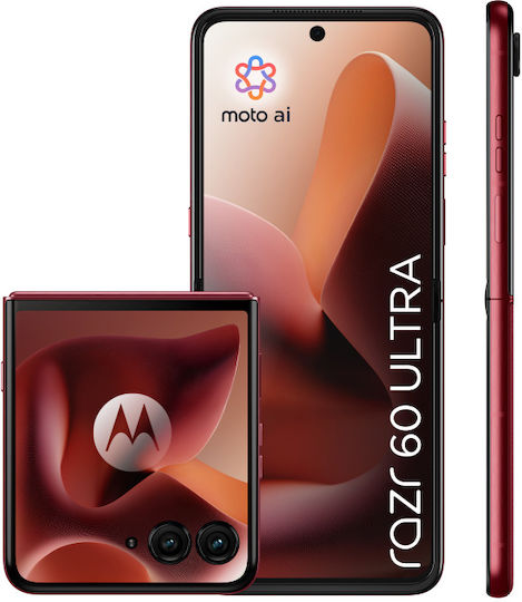 Motorola Moto Razr 60 Ultra 5G (16GB/512GB) Rio Red view 2