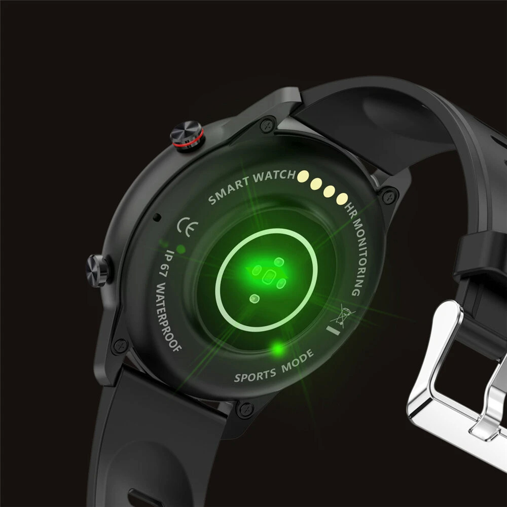 VeryFiT Aluminium Smartwatch with Heart Rate Monitor (Black) view 2