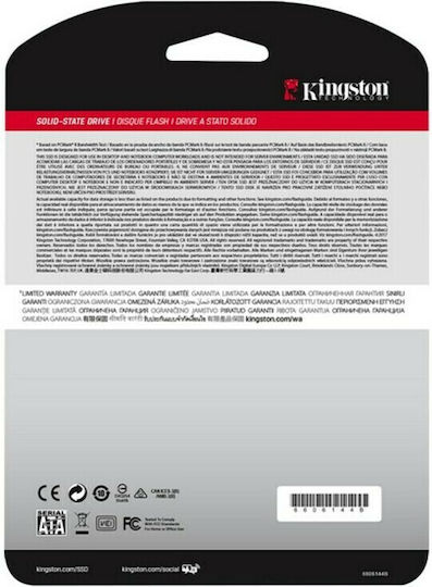 Kingston A400 SSD 240GB 2.5'' SATA III SA400S37/240G view 8