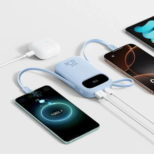 Baseus Enerfill FC31 Power Bank 20000mAh 22.5W with USB-A Port and USB-C Port Blue view 5