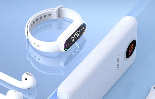 Romoss SW20PF Power Bank 20000mAh 22.5W with 2 USB-A Ports and USB-C Port Power Delivery White view 7