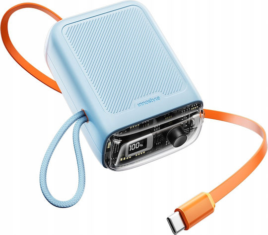 Innostyle Power Bank 10000mAh 33W Blue view 5