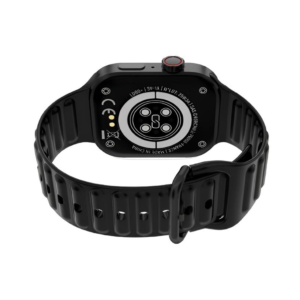 Ledwood Smartwatch with Pedometer Heart Rate Sensor Black Large vista 4