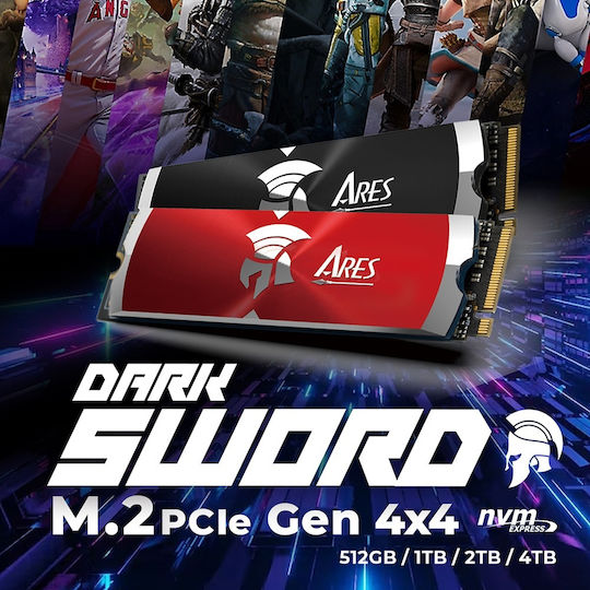 Dato Ares Dark Sword SSD 8.2TB M.2 PCI Express 4.0 view 8