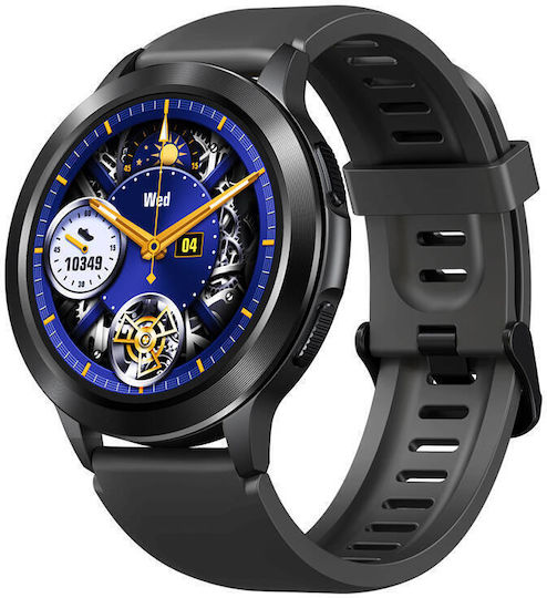 Zeblaze Btalk 2 44mm Smartwatch with Heart Rate Monitor (Black)