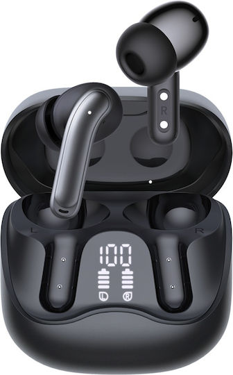 In-ear Bluetooth Handsfree Earphones Black view 1