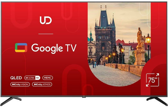 UD Smart Television 75" 4K UHD QLED 75QGU8210S (2024) view 1