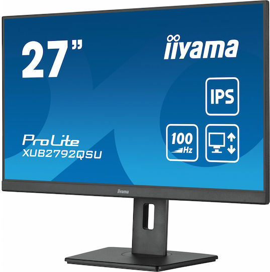 Iiyama ProLite XUB2792QSU-B6 IPS Gaming Monitor 27" QHD 2560x1440 with Response Time 5ms GTG view 6