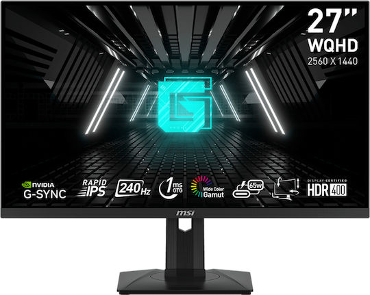 MSI G274QPX IPS HDR Gaming Monitor 27" QHD 2560x1440 240Hz with Response Time 1ms GTG