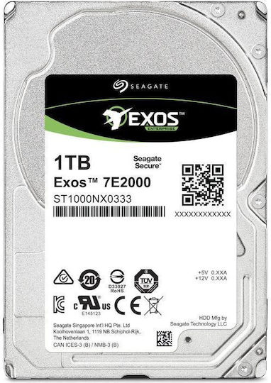 Seagate Enterprise Capacity 1TB HDD Hard Drive 2.5" SAS 3.0 7200rpm with 128MB Cache for NAS / Server / Desktop / Laptop / Recorder ST1000NX0333 vue 2