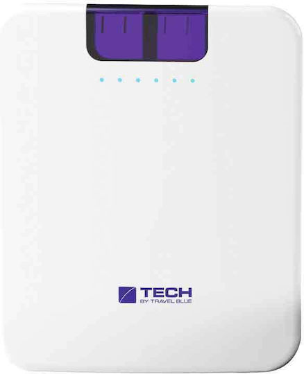 Travel Blue Power Bank 10400mAh with 2 USB-A Ports White vue 3