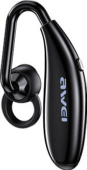 Awei N5 Business In-ear Bluetooth Handsfree Earphone Black view 4