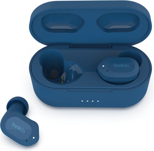 Belkin Soundform Play True In-ear Bluetooth Handsfree Earphones with Sweat Resistance and Charging Case Blue view 3