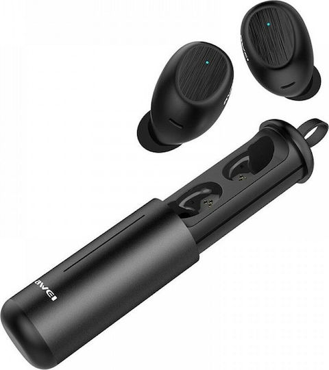 Awei T55 In-ear Bluetooth Handsfree Earphones with Charging Case Black