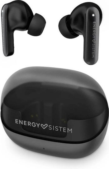 Energy Sistem Serenity ANC In-ear Bluetooth Handsfree Earphones with Sweat Resistance and Charging Case Black