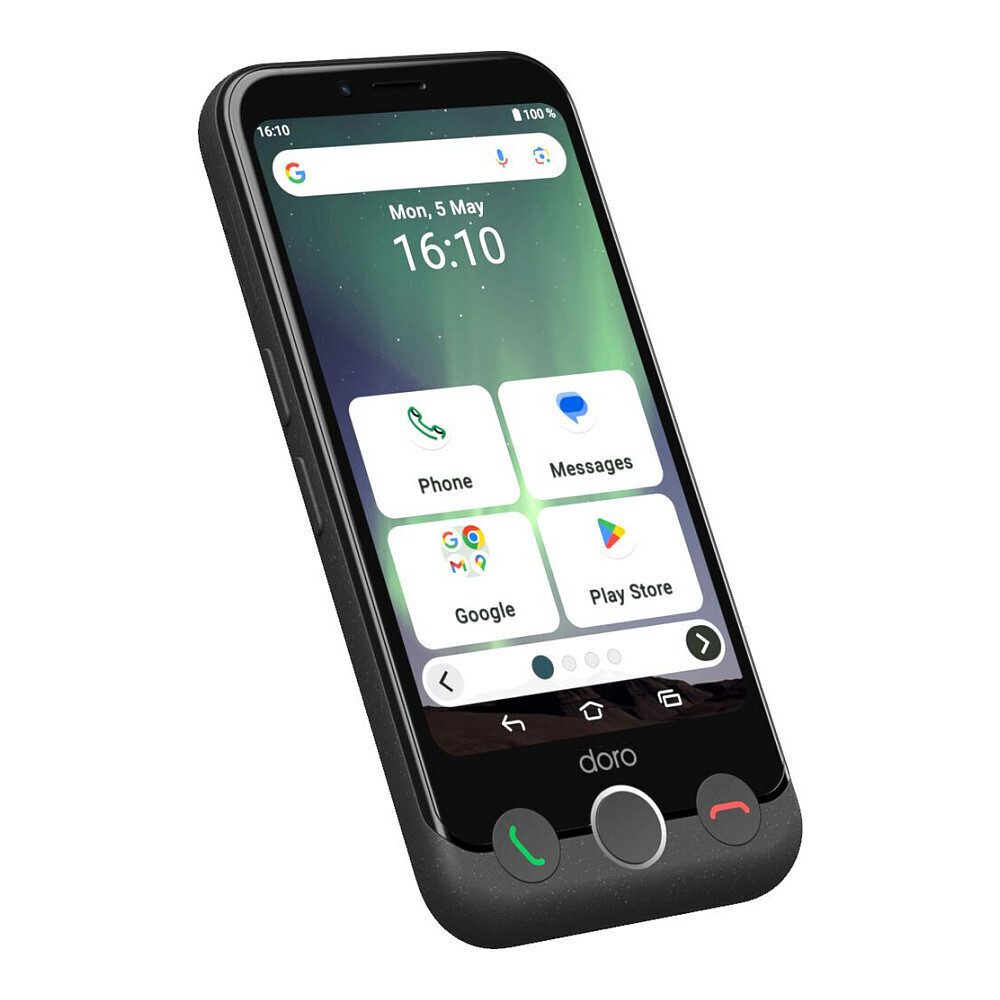 Doro Aurora A10 + Wireless Charger Dual SIM (4/64GB) Graphite view 4