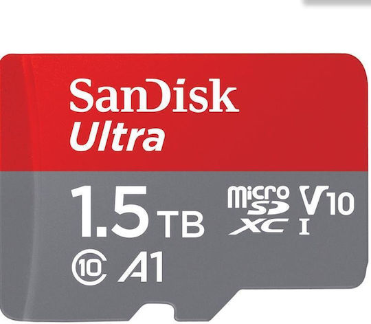 Sandisk Ultra microSDXC 1.5TB U1 V10 A1 with Adapter