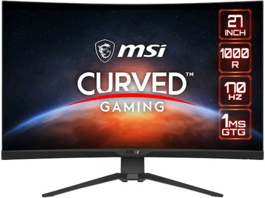 MSI MAG 275CQRF-QD VA HDR Curved Gaming Monitor 27" QHD 2560x1440 170Hz with Response Time 1ms GTG view 6