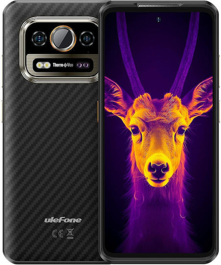 Ulefone Armor 25T Pro 5G Dual SIM (6GB/256GB) Resistant Smartphone Frost Black