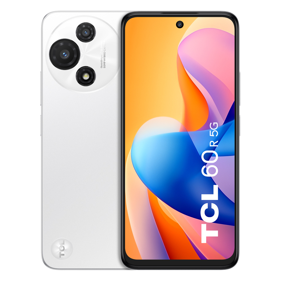 TCL 60R 5G Dual SIM (4GB/128GB) Pure White view 1