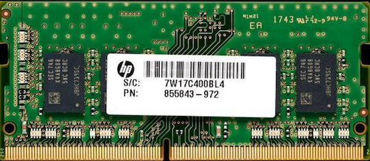 HP DDR4 with Module 1x16GB and Speed 3200 for Laptop 13L75AA vista 3