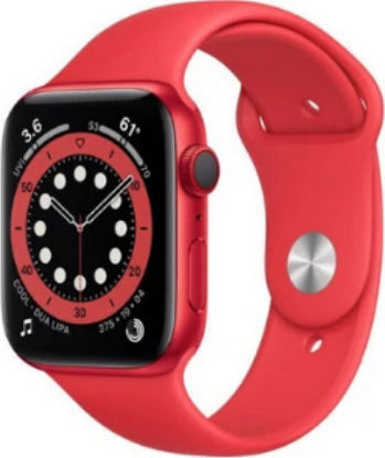 AK76 44mm Smartwatch with Heart Rate Monitor (Red) view 3