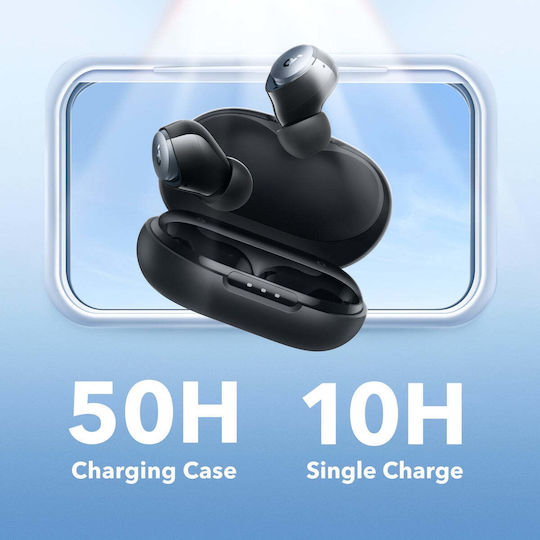 Soundcore by Anker Space A40 In-ear Bluetooth Handsfree Earphones with Charging Case Black view 4