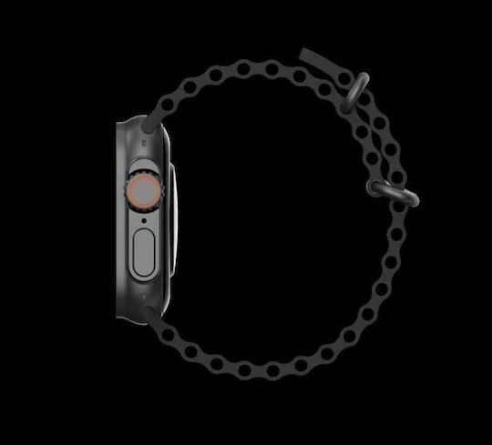 X8 Ultra Smartwatch with Heart Rate Monitor (Black) view 6