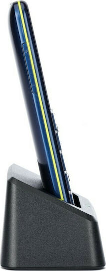 Panasonic KX-TU155 Dual SIM Mobile with Large Buttons Blue view 5