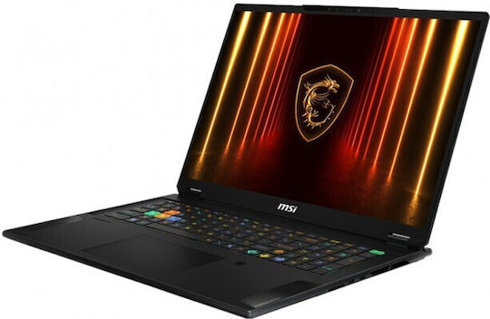 MSI Stealth 18 HX AI A2XWJG-033PL 18" 120Hz (Ultra 9-275HX/64GB/2TB SSD/GeForce RTX 5090/W11 Pro) Core Black (US Keyboard) view 2