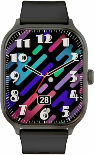 Smartwatch Pccom Black view 3