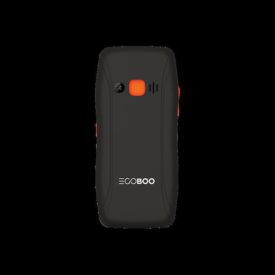 Egoboo EasyCall 4G Single SIM Mobile with Large Buttons Black view 5