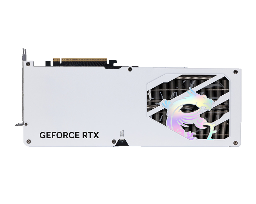 MSI GeForce RTX 5080 16GB GDDR7 Gaming Trio OC White Graphics Card V531-045R Ansicht 4