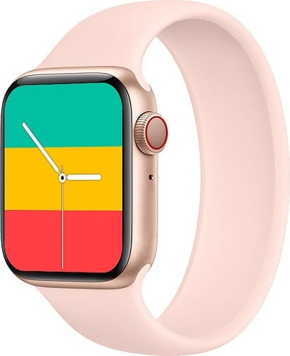 X16 Smartwatch with Heart Rate Monitor (Pink) vista 2