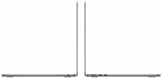 Apple MacBook Air 13" (2024) 13.6" Retina Display (M3-8-core/8GB/512GB SSD) Space Gray (ES Keyboard) vue 4