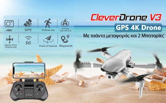 CleverDrone V3 Drone 5 GHz with 4K Camera and Controller view 5