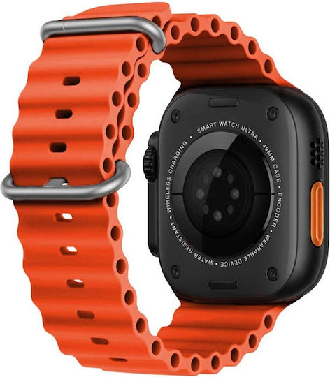 Bikkembergs BK12-12 Big Aluminium Smartwatch with Heart Rate Monitor (Orange) view 3