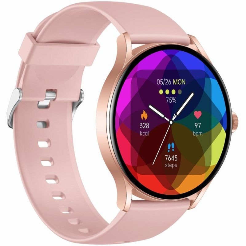 Smartwatch Gravity Gt2-1 Pro Pink Gold 1.43" Ips view 3