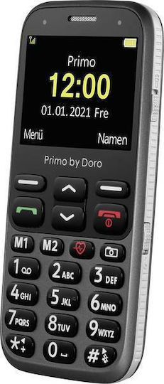Doro Primo 368 Single SIM Mobile Mobile with Large Buttons Graphite view 5