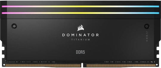 Corsair Dominator Titanium RGB XMP DDR5 48GB RAM with 2x24GB Modules and Speed 6000 for Desktop CMP48GX5M2B6000C30 view 4