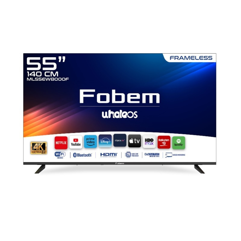 Fobem Smart TV 55" 4K UHD LED ML55EW8000F HDR (2025)