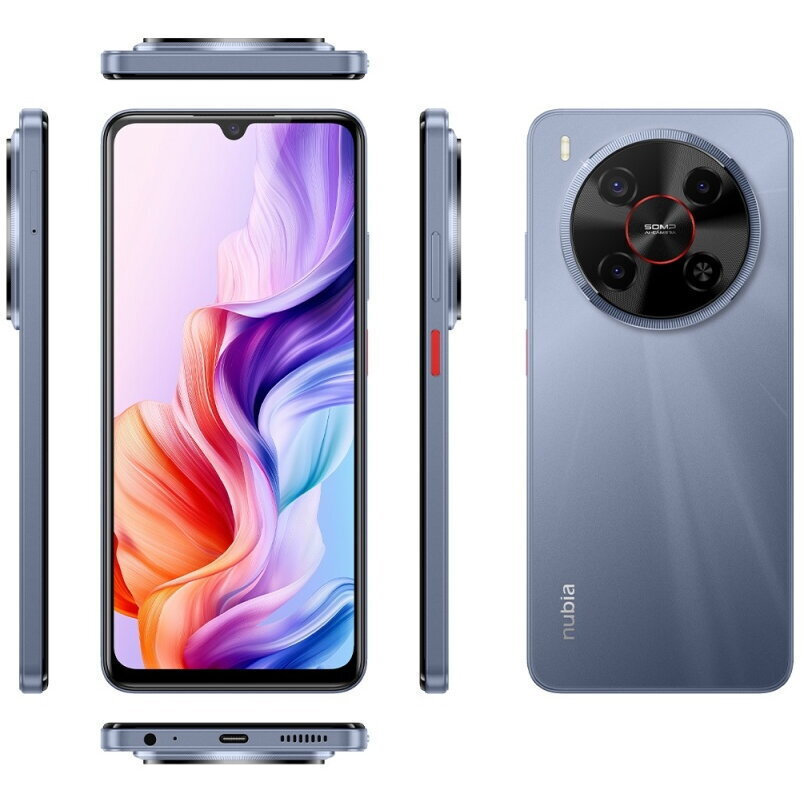 Nubia V70 Max Dual SIM (6GB/128GB) Galactic Gray view 4