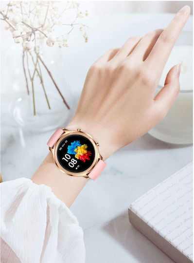 Jaga JS16 Smartwatch with Heart Rate Monitor (Pink) view 3